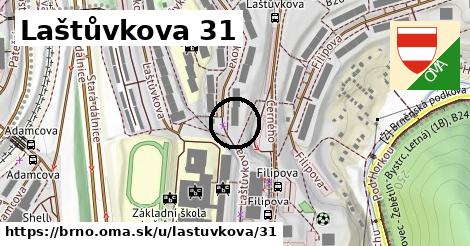 Laštůvkova 31, Brno