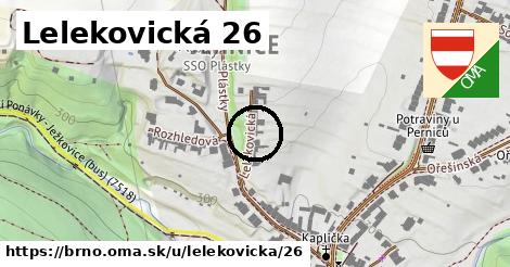 Lelekovická 26, Brno