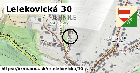 Lelekovická 30, Brno