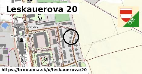 Leskauerova 20, Brno