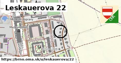 Leskauerova 22, Brno