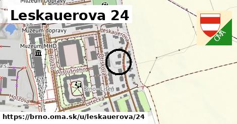 Leskauerova 24, Brno