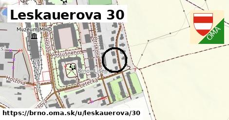 Leskauerova 30, Brno