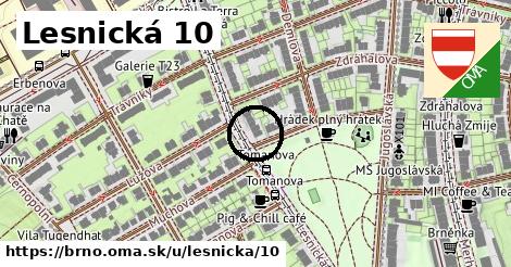 Lesnická 10, Brno