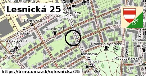 Lesnická 25, Brno