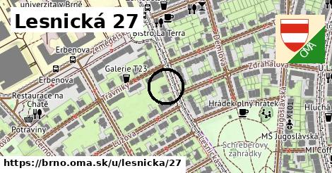 Lesnická 27, Brno