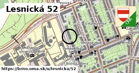 Lesnická 52, Brno