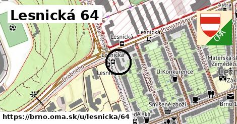 Lesnická 64, Brno