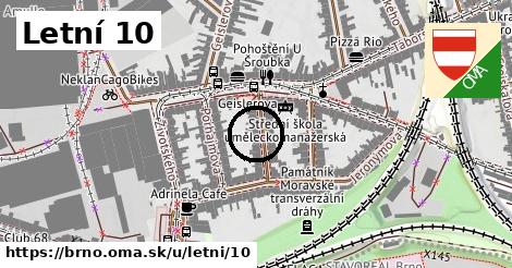 Letní 10, Brno