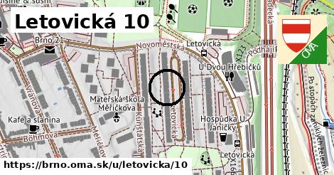 Letovická 10, Brno