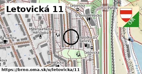 Letovická 11, Brno