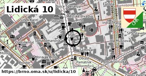 Lidická 10, Brno