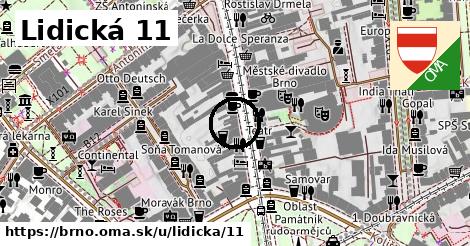 Lidická 11, Brno