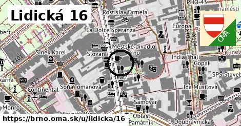 Lidická 16, Brno