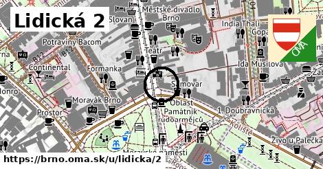 Lidická 2, Brno