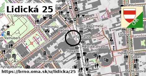 Lidická 25, Brno