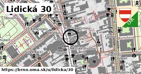 Lidická 30, Brno