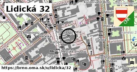 Lidická 32, Brno