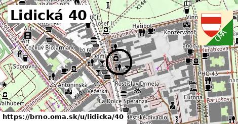 Lidická 40, Brno