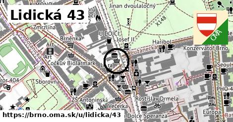 Lidická 43, Brno