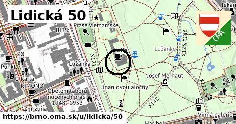 Lidická 50, Brno