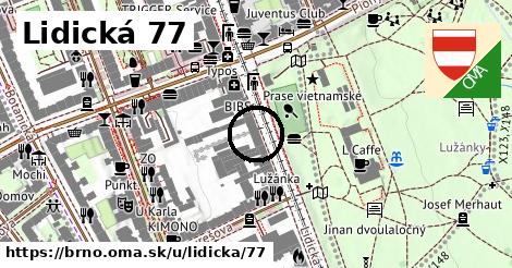 Lidická 77, Brno