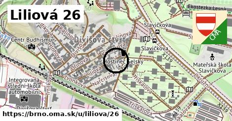 Liliová 26, Brno