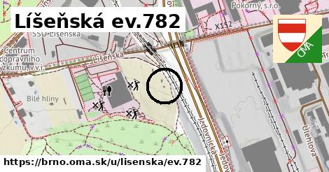 Líšeňská ev.782, Brno