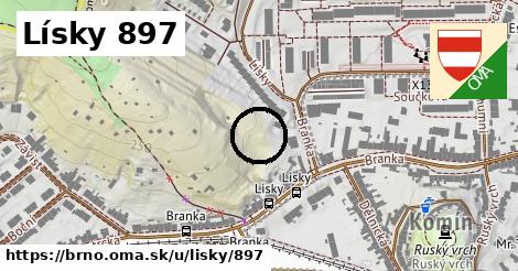 Lísky 897, Brno