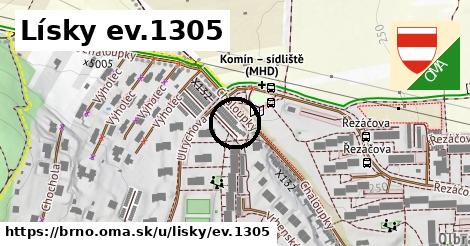 Lísky ev.1305, Brno