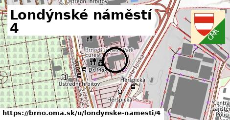 Londýnské náměstí 4, Brno