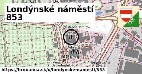 Londýnské náměstí 853, Brno