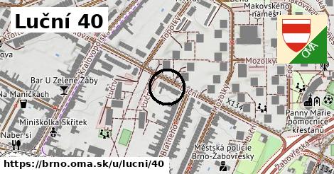 Luční 40, Brno