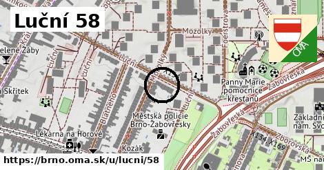 Luční 58, Brno