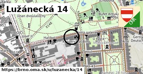 Lužánecká 14, Brno