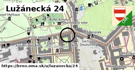 Lužánecká 24, Brno