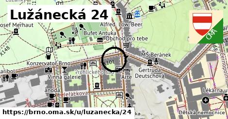 Lužánecká 24, Brno