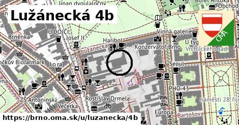 Lužánecká 4b, Brno