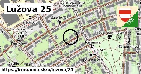 Lužova 25, Brno