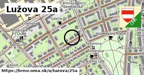 Lužova 25a, Brno