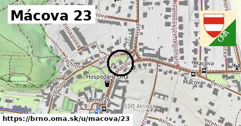 Mácova 23, Brno