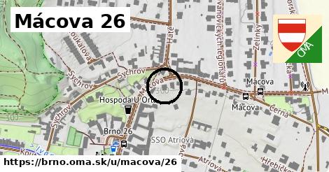 Mácova 26, Brno