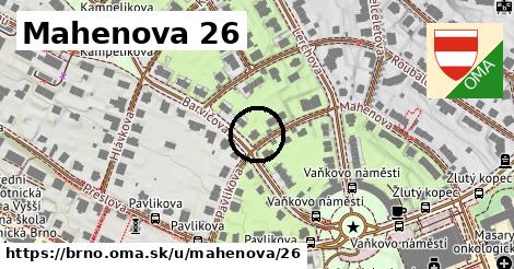 Mahenova 26, Brno