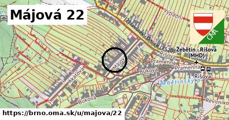 Májová 22, Brno