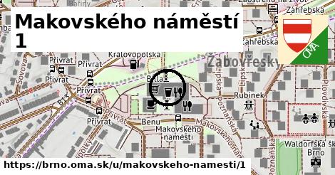 Makovského náměstí 1, Brno