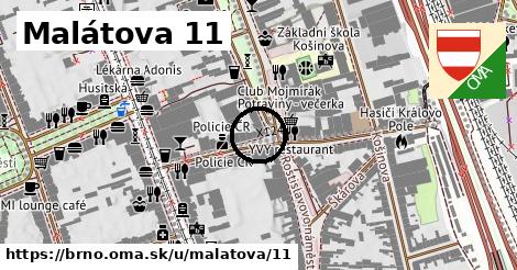 Malátova 11, Brno