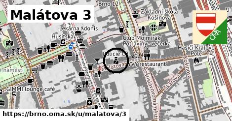 Malátova 3, Brno