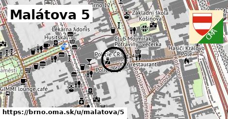 Malátova 5, Brno