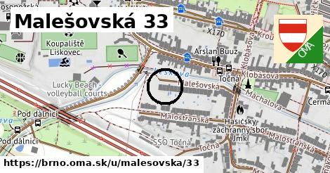 Malešovská 33, Brno