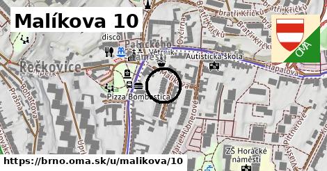 Malíkova 10, Brno